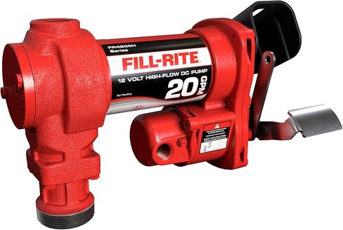 مضخة نقل الوقود fill-rite FR4204H 12V 20 GPM (المضخة فقط) | البنزين والديزل والكيروسين ومزيج الإيثانول ومزيج الميثانول ووقود الديزل الحيوي in Saudi Arabia