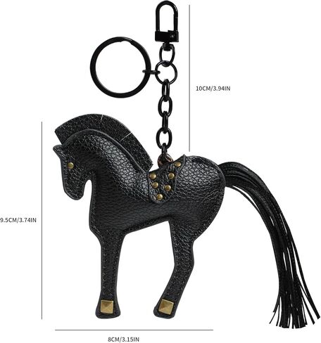 Horse Keychain, Hanging Charm Accessory for Purse, Bag and Backpacks Pony Key Chain for Women in Kuwait