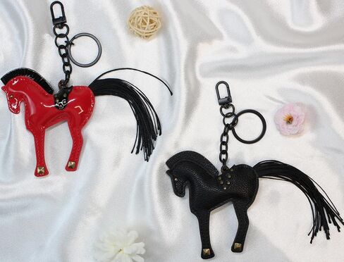 Horse Keychain, Hanging Charm Accessory for Purse, Bag and Backpacks Pony Key Chain for Women in Kuwait