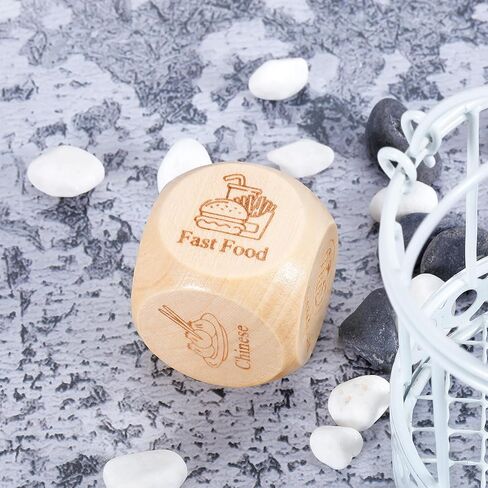 Father's Dad Gifts from Wife Daughter Son, Food Decision Dice, Couples Gifts for Boyfriend Girlfriend, Date Night Ideas for Husband Wife, Anniversary Valentine's Day Birthday Gifts for Women Men in Saudi Arabia