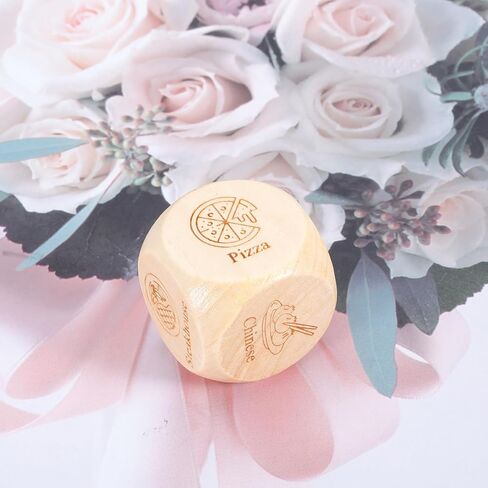 Father's Dad Gifts from Wife Daughter Son, Food Decision Dice, Couples Gifts for Boyfriend Girlfriend, Date Night Ideas for Husband Wife, Anniversary Valentine's Day Birthday Gifts for Women Men in Saudi Arabia