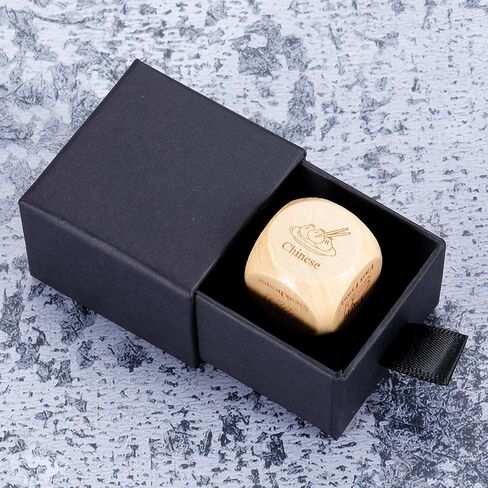 Father's Dad Gifts from Wife Daughter Son, Food Decision Dice, Couples Gifts for Boyfriend Girlfriend, Date Night Ideas for Husband Wife, Anniversary Valentine's Day Birthday Gifts for Women Men in Saudi Arabia