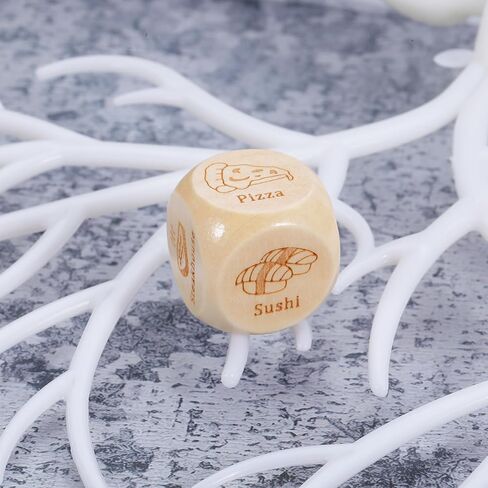 Father's Dad Gifts from Wife Daughter Son, Food Decision Dice, Couples Gifts for Boyfriend Girlfriend, Date Night Ideas for Husband Wife, Anniversary Valentine's Day Birthday Gifts for Women Men in Kuwait