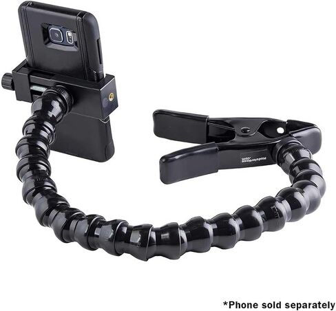 MOGO ModularHose Assistive Technology Phone Holder with Heavy-Duty Spring Clamp (Opens to 2"), 24 Inch Arm in Saudi Arabia