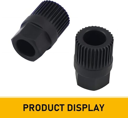 1 PC Generator One-Way Pulley Removal Tool, Generator Pulley 33 Teeth Removal Tool, Auto Repair Parts, Compatible with Volkswagen Audi Benz BMW (Black) in Saudi Arabia