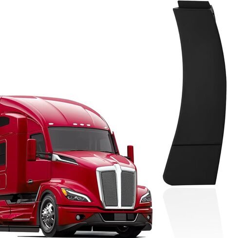 Bumper Cover Fits for Kenworth T680 2022 2023 2024 OE Replacement Passenger Right Side Bumper Cover-Black in Saudi Arabia