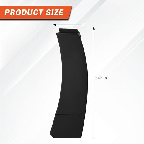 Bumper Cover Fits for Kenworth T680 2022 2023 2024 OE Replacement Passenger Right Side Bumper Cover-Black in Saudi Arabia