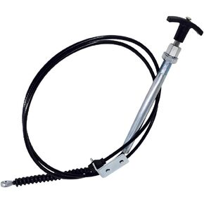 Chute Deflector Cable Replaces for John Deere AM134404 Spout Control Input Cable Fits for JD 44 Inch Snow Blower on L 100 110 120 130 X 300 320 340 500 520 540 LA D E Series Lawn Tractors