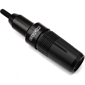 Motorcycle CNC Exhaust Slider Compatible with MSX125 GROM 2025 GROM 125 MSX 125 2014-2023 2024 2025 Falling Protection Crash Pad (Black)
