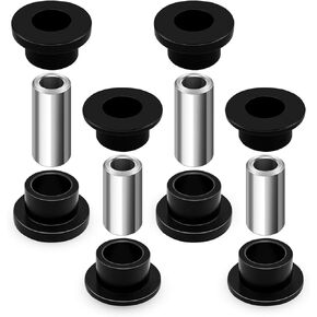 Front Shock Bushing Bearing Sleeve Kit Fits for Polaris Ranger 900 700 1000 800 570 500 Diesel Brutus PRO XD, Shock Absorber Bushings Sleeve
