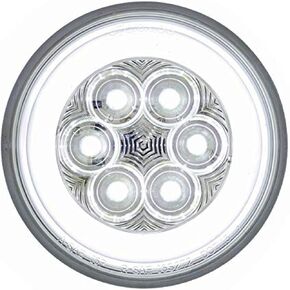 United Pacific 21 LED 4""GLO Back-Up Light,37008