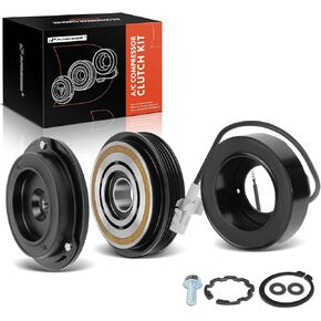 A-Premium Air Conditioner AC Compressor Clutch Kit Compatible with Toyota Tundra 2000-2004, T100 1995-1998, 3.4L