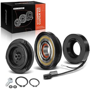 A-Premium Air Conditioner AC Compressor Clutch Kit Compatible with Hyundai Accent 2006 2007 2008 2009