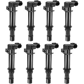DRIVESTAR Ignition Coil Pack 4.7L V8 3.7L V6 1999-2003 for Jeep Grand Cherokee,2006 Commander,2002-2007 for Dodge Ram 1500 Dakota Durango Mitsubishi Raider Replacement with C1231 UF270 UF297