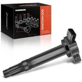 A-Premium 6PCS Ignition Coil Packs Compatible with Toyota, Lexus & Lotus Vehicles - V6 2.5L 3.5L 4.0L - Camry 4Runner Avalon Highlander RAV4 Tundra Sienna GS350 GS450h IS250 RX350, #90919-A2007, UF487
