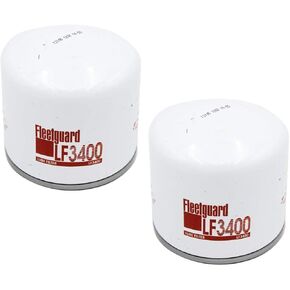 LF3400 Fleetguard Lube Spin-On (Pack of 2), Replaces Donaldson P550939, Baldwin B1434, Bobcat 3974896, Wix 51307