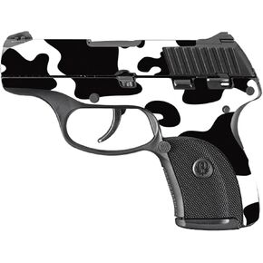 MightySkins Skin Compatible with Ruger LC9 9mm 3.12 Barrel - Cow Print | Protective, Durable, and Unique Vinyl Decal wrap Cover | Easy to Apply, Remove, and Change Styles | Made in The USA