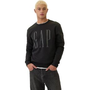 GAP Men's Logo Fleece Crew Sweatshirt