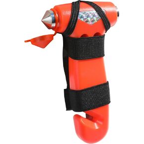 Zlirfy Car Safety Hammer,3-in-1 Escape Tool,Emergency Escape Tool with Window Breaker and Seat Belt Cutter,Car Essentials Emergency Escape Tool,Multifunctional Escape Tool for Car, RV, Bus (Pink)