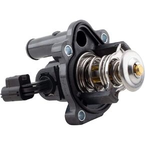 Thermostat Housing Assembly Fit For Ford Ranger 2001-2003 2.3L, For Ford Focus 2005-2011 2.0L 2.3L Replace# 1S7Z8575AG, 1S7G8575AM, 1S7G8575AH, 1S7G8575AF 902-820, 34042, RT1157, TM1798