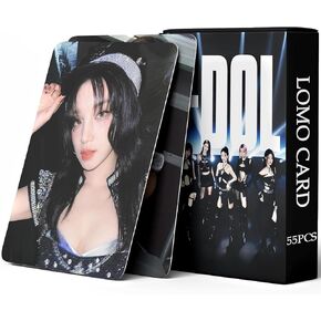 PYAJUU (G) I-DLE Photocards 55pcs Gidle I DOL Wolrd Tour Photocard Kpop (G) I-DLE Lomo Cards I SWAY Photocard (G) I-DLE Merch in Kuwait