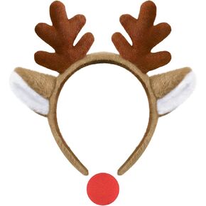 Reindeer Antlers Headband Christmas Headbands Reindeer Headband Cute Deer Antlers Headband for Xmas Party Favors