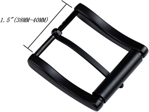 1.5" (38mm-40mm) Belt Buckle Replacement Roller Belt Buckle Single Prong Belt Buckle in Kuwait