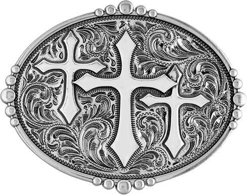 HAQUIL Vintage Cross Belt Buckle Gift Jewelry Punk Western Antique Belt Buckle in Saudi Arabia