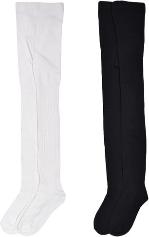 GAP Girls Cable Knit Tights, 2-pack Kids Tights, Soft & Stretchy, Comfortable Material in Saudi Arabia