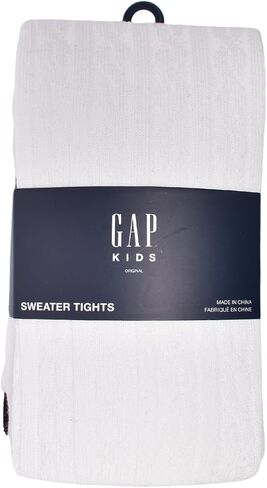 GAP Girls Cable Knit Tights, 2-pack Kids Tights, Soft & Stretchy, Comfortable Material in Saudi Arabia