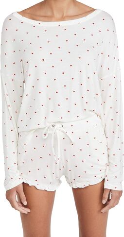 Plush Ultra Soft Jersey Pajama + Scrunchie Set in Saudi Arabia