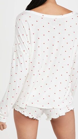 Plush Ultra Soft Jersey Pajama + Scrunchie Set in Saudi Arabia