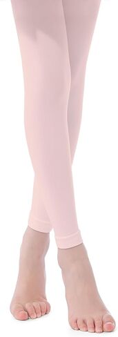 2 Pairs Ballet Tights for Girls Footless Tights Ultra Soft Dance Tights for Toddler Kids 2-13 Years in Saudi Arabia
