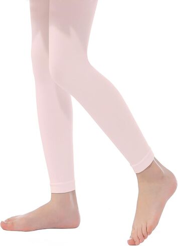 2 Pairs Ballet Tights for Girls Footless Tights Ultra Soft Dance Tights for Toddler Kids 2-13 Years in Saudi Arabia