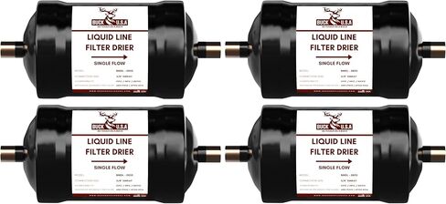 Buck Single Flow Refrigerant Liquid Line Filter Drier 3/8" ODF Sweat BDML-083S - Compatible with CFC, HCFC, HFC - Straight Cool Air Conditioners (1-5 Tons) in Kuwait