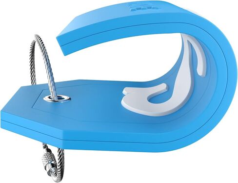 Initial Luggage Tag with Full Privacy Cover and Stainless Steel Loop (Black) (J) in Kuwait