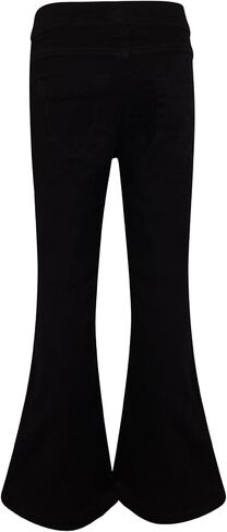 A2Z 4 Kids Girls Stretchy Denim Jeans Jeggings Comfort Bell Bottom Ripped Flared Fashion for Girls Age 5-13 Years in Saudi Arabia