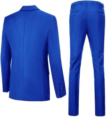 Men's Suit 3 Pieces Slim Fit Wedding Suit for Men Formal Prom Tuxedo Bussiness Suit Jacket Vest Pants with Tie in Saudi Arabia