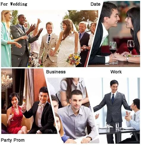 Men's Suit 3 Pieces Slim Fit Wedding Suit for Men Formal Prom Tuxedo Bussiness Suit Jacket Vest Pants with Tie in Saudi Arabia