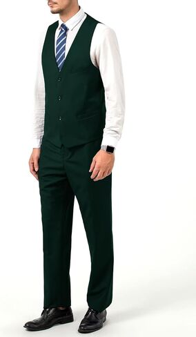 Men's Suit 3 Pieces Slim Fit Wedding Suit for Men Formal Prom Tuxedo Bussiness Suit Jacket Vest Pants with Tie in Saudi Arabia