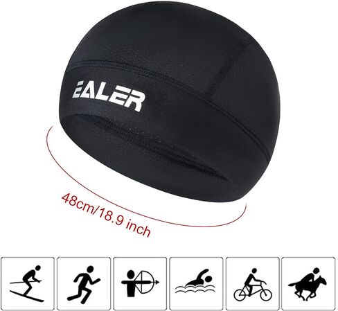EALER HAC100 Skull Cap Helmet Liner Cooling Mesh Hockey Skull Cap in Saudi Arabia