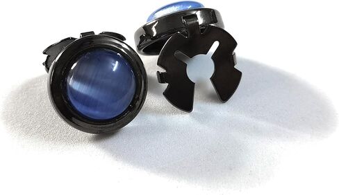 Button Covers Cufflinks for Men Woman, Gold Button Covers for Mens Dress Shirts - Bead Cats Eye Effect Cufflinks Clasp Non-Sewing in Saudi Arabia