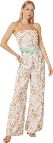 Lilly Pulitzer Womens Octavia Pant Set Multi Bon Vivants Engineered Set L in Saudi Arabia