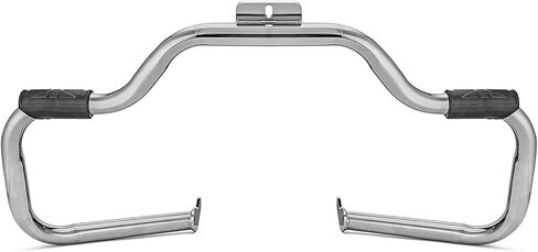 Mofun Gloss Black Engine Guard Highway Crash Bar Compatible with Harley Softail FL Models Deluxe Fat Boy Slim Heritage Springer Classic Cross Bones 2000-2017 in Kuwait