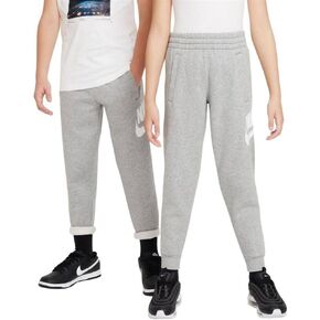 Nike Club Fleece Big Kids' Joggers (FD2995-063, Dark Grey Heather/Base Grey/White)
