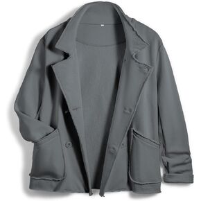 Women Warm Pea Coat Notched Lapel Neck Cropped Double Breasted Button Down Trench Overcoat Jackets with Pockets