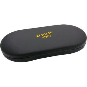 Clip on Sunglasses Case, Clip on Glasses Case, Thin Small Slim Hard Shell Case, Case for Clip on Sunglasses, Flat Glasses Case