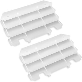 M MATI Radiator Shrouds Guards Louvers 2PCS for Kawasaki KX125 1997-2005 KX250 1997-2004 14037-1310-RZ 14037-1179-RZ 14037-1257-RZ