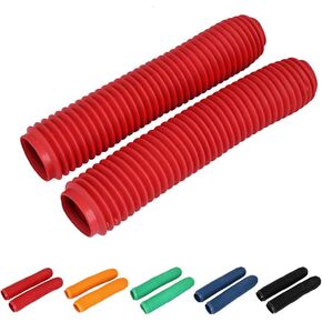 Motorcycle Front Fork Boots Shock Absorber Covers Protector Rubber Dust Gator Guard Gaiters for YZ250 YZ450 WR250 WR450 WR WRF YZ YZF 125 250 (Blue)