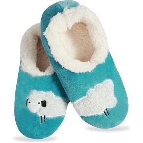 G&Y Animal Pairable Slipper Socks for Women- Funny House Slippers Non-Slip Fuzzy Slipper Socks